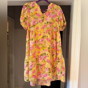 Mittoshop Floral Puff Sleeve Sundress